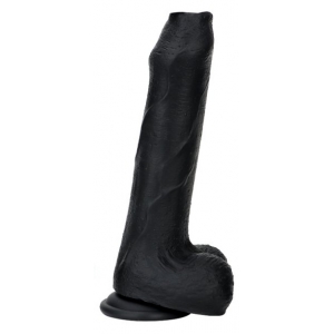 Gode en silicone NOPI 16 x 4cm Noir
