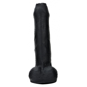 Gode en silicone NOPI 16 x 4cm Noir