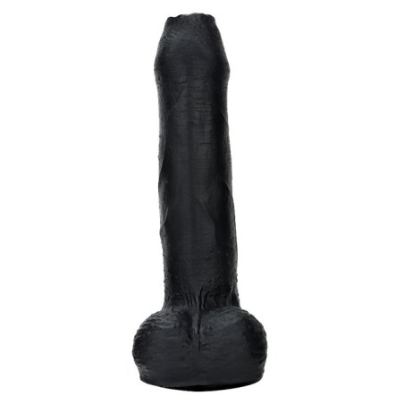 Gode en silicone NOPI 16 x 4cm Noir