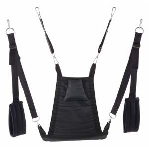 Sling en tissu MYKONOS 4 Points Noir