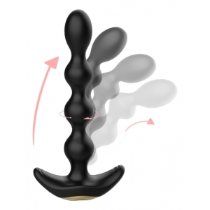 Plug anal avec Boules AUSTIN 16 x 3.2cm