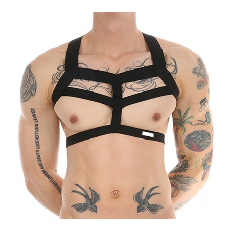 Harnais élastique MULTI BAND Noir
