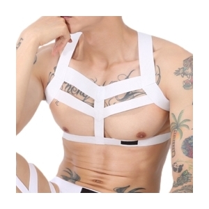 Harnais élastique MULTI BAND Blanc