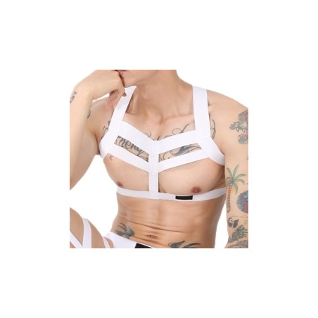 Harnais élastique MULTI BAND Blanc