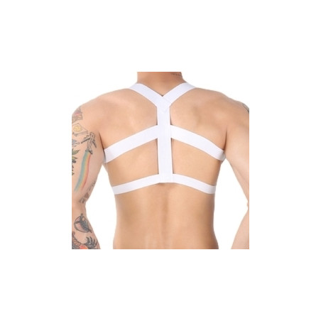 Harnais élastique MULTI BAND Blanc