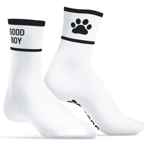 Chaussettes GOOD BOY Blanc-Noir