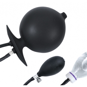 Plug gonflable et Embout de lavement BUTT ENEMA 12 x 11cm