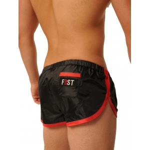 Short court FIST Noir-Rouge