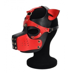 Masque Puppy DOG IXO Noir-Rouge