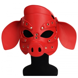 Masque PIG GROX Rouge