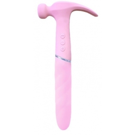 Gode vibrant SWEET HAMMER 17 x 4cm Rose