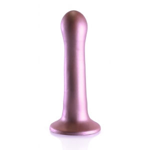 Plug en silicone CURVY G-SPOT 17 x 3.5cm Rose