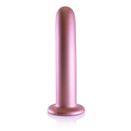 Plug en silicone SMOOTH G-SPOT L 17 x 3.5cm Rose