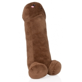 Peluche Pénis 28cm Marron 2
