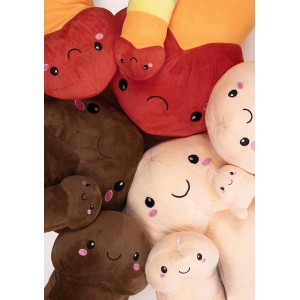 Peluche Tête de Gland 28cm