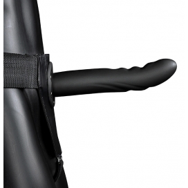 Gode ceinture creux HOLLOW STRAP Textured Curved 20 x 4cm