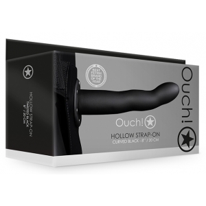 Gode ceinture creux HOLLOW STRAP Curved 20 x 4cm