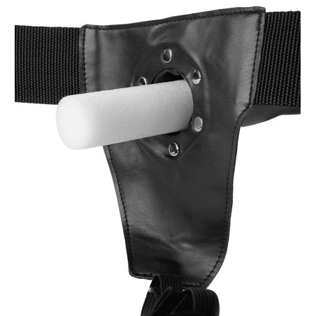 Gode ceinture creux HOLLOW STRAP Curved 20 x 4cm