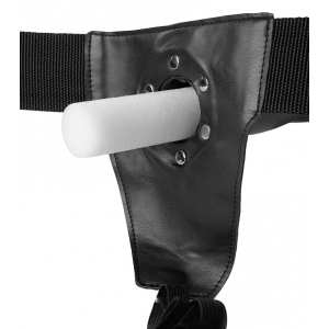 Gode ceinture creux HOLLOW STRAP Ribbed 16 x 4cm