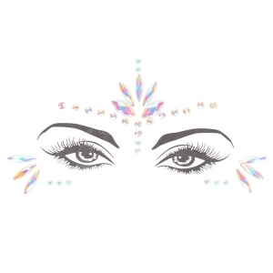 Stickers Strass Visage phosphorescent GLOW JEWELRY