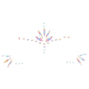 Stickers Strass Visage phosphorescent GLOW JEWELRY