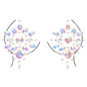 Stickers Cache-seins strass phosphorescents GLOW NIPPLES