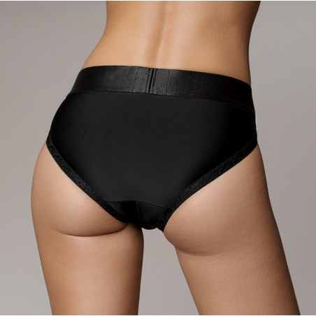 Culotte vibrante STRAP-ON HIPSTER Noire