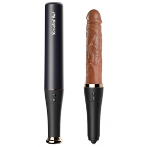 Gode Poignée Vibrant Va-et-Vient en forme de BASEBALL BAT