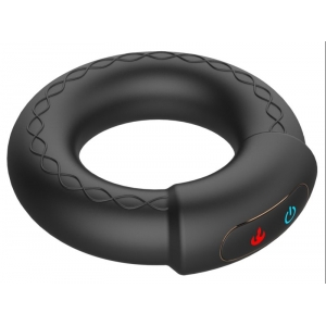 Cockring vibrant chauffant WARM 40mm