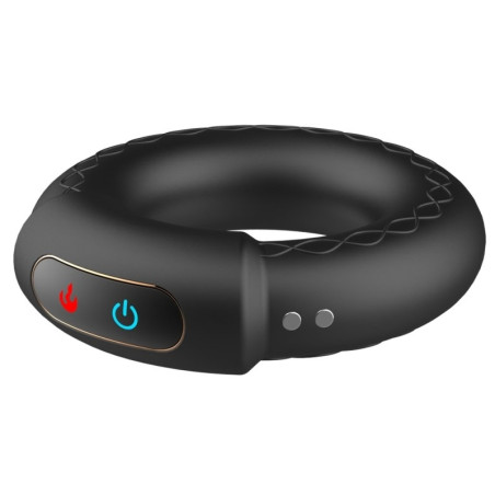 Cockring vibrant chauffant WARM 40mm