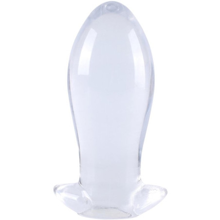 Plug EGG CLEAR L 13.5 x 6cm Transparent