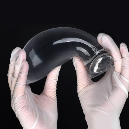 Plug EGG CLEAR XL 16 x 7cm Transparent