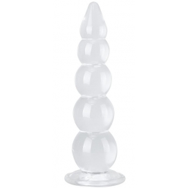 Plug transparent JELWY XL de 36 cm 2