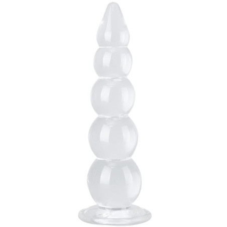 Plug transparent JELWY XL de 36 cm