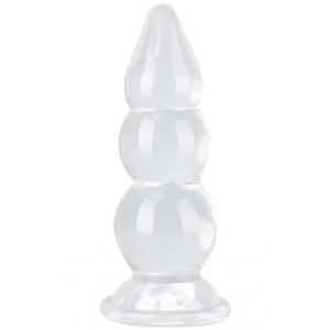 Plug transparent JELWY M 20 x 8cm