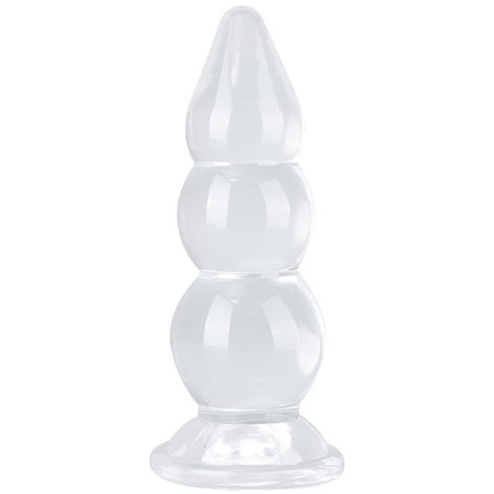 Plug transparent JELWY M 20 x 8cm
