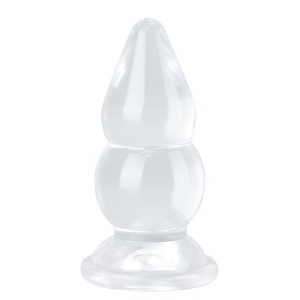Plug transparent JELWY S 13 x 6.5cm