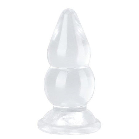 Plug transparent JELWY S 13 x 6.5cm