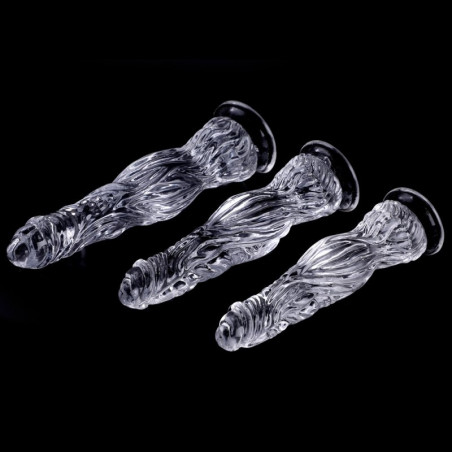 Gode Monster Transparent KAIL M 23 x 6cm