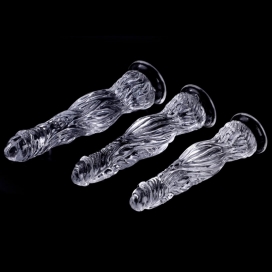 Gode Monster Transparent KAIL L 25 x 7cm 2