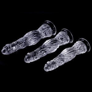 Gode Monster Transparent KAIL L 25 x 7cm
