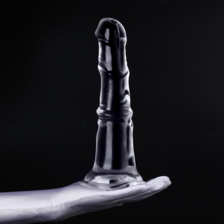 Gode Horse transparent JUMY L 26 x 7.5cm