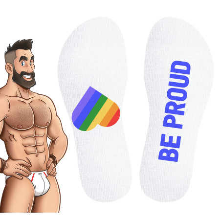 Chaussettes Rainbow BE PROUD SneakXX