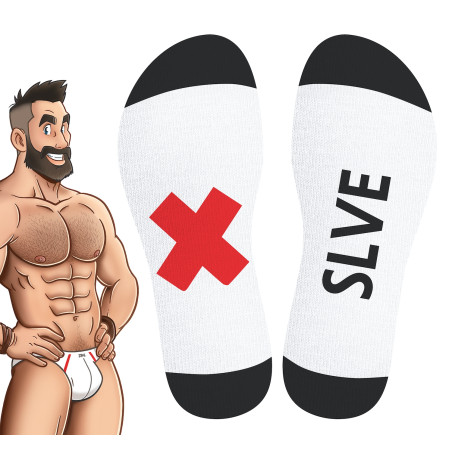 Chaussettes blanches SLVE SneakXX