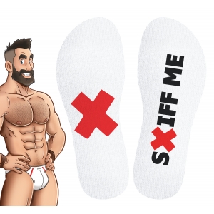 Chaussettes blanches SNIFF ME SneakXX