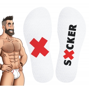 Chaussettes blanches SUCKER SneakXX