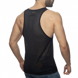 Débardeur Mesh POCKET CONTRAST Noir-Army 2
