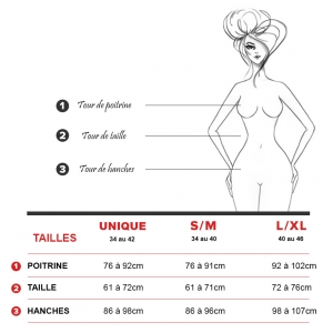 Body Dentelle DAHLIA Noir