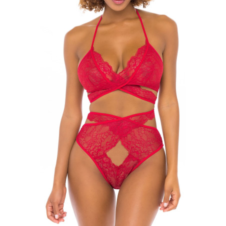 Ensemble CHARLENA 2 Pièces Rouge