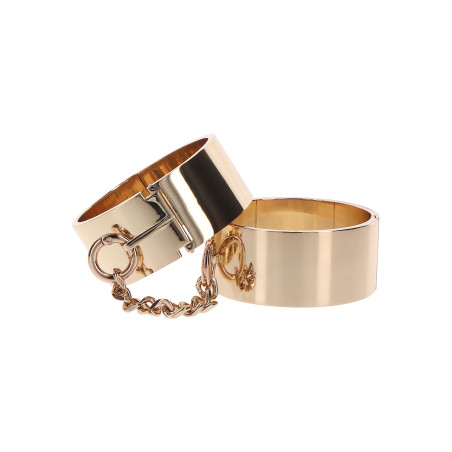 Menottes en métal SLAVE WRIST Taboom Dorées